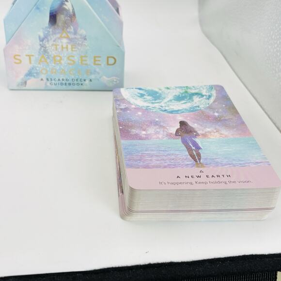 Starseed Oracle : A 53-Card Deck and Guidebook by Rebecca Campbell. Complete! - Picture 9 of 13